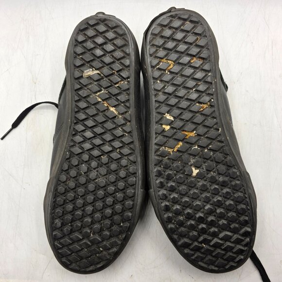 Vans Old Skool Classic Tumble Mens 10 Triple Black Mono Shoes Vansguard Protect - Picture 7 of 14